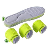 2/12pcs Memory Foam Nano Insoles Unisex Soft Sweat-Absorbing Shoe Sole Insert Paddings Women Men Orthopedic Sports Cushion(Grey-10pcs,39-40)