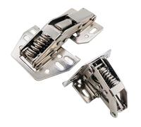 2-12x Overhead Swing Up Flap Caravan Motorhome Hinge Locker Cupboard Door Stay Kitchen Cabinet Hinges(4pcs)