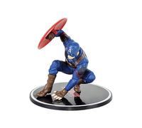 (2) 13.5cm Avengers Action Figure figurine Thano Iron Captain America Hulk Spider Manmodel toy doll