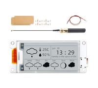 2.13" E-Ink LoRa Display Binghe ESP32-S3 LoRa Development Board with 2.13" E-Ink Display with Acrylic Board/Battery Cable/Glue Stick Antenna Support WIFI LORA Bluetooth Compatible with meshtastick