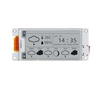 2.13 Inch LoRa E-Ink Display Module, ESP32-S3 USB C with SX-1262 LoRa Support WiFi BLE Meshtastick for Arduino (With Acrylic Shell + Antenna)