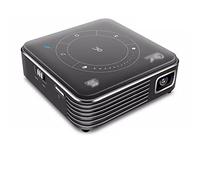 2+16G Mini Projector, 3D Hd Portable Led Projector with Emote Control, Multi-degree Keystone Correction, DLP Display Technology, Support HD-IN High-definition Input, for Family Bedroom