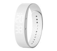 2.17 Inch Watch | Vibration Alarm Watch - Silicone Bracelet - Waterproof Slim Wearable with Pedometer and LED Display, Ideal for Students Heavy Sleepers Commuting Dorm Library and Daily Use