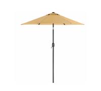 2.1m Adjustable Parasol Umbrella for Outdoor, Taupe
