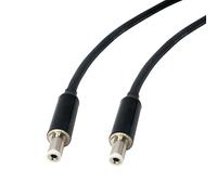 2.1mm DC Patch Lead. Dunlop, Boss, Voodoo Guitar FX Pedal Power. Silicone Cable (6m, Black)