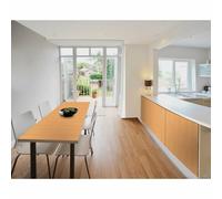 2.1mX 90cm MAKEOVER BEECH WOODGRAIN WOOD SELF ADHESIVE VINYL STICKY BACK PLASTIC