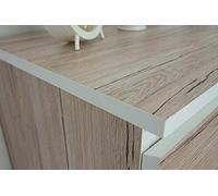 d-c-fix vinyl wrap Sanremo oak sand wood effect 90 cm x 2,1 m - sticky back plastic roll for furniture, kitchen & cupboards - contact paper sticker self adhesive film