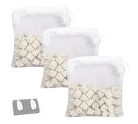 2.1oz Biomax Filter Media Kit Compatible with Fluval SPEC Aquariums, A1378 Bio Filter Media-Provides Stage Three Biological Filtration for Fish Tank Water Clarity, Replacement Fluval SPEC Biomax-3Pack