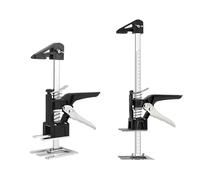 2/1Pc Hand Lifting Tool Labor-Saving Arm Jack Door Panel Drywall Lifter Tile Height Adjuster Cabinet Board Elevator Tools Pivot Stability(2PCS AB With Scale)