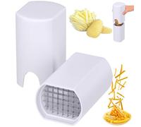2/1Pc Potato Chipper Chip Cutter, French Fries Cutter, Fast Cutting Salad Slicer Fruit Cutter Manual Kitchen Tools, Multipurpose Chip Cutter for Vegetables and Fruits (1Pc)