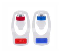 2/1PCS Faucet Component Ideal Replacement for Water Dispenser Tap Plastic Push Handle Tap Kitchen Faucet Accessory(1pcs red)