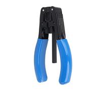 2.1x1.6mm Fiber Optic Stripper, Optical Cable Stripper Pliers, Precision Wire Stripping Tool for 125μm Cladding and 0.25/0.9mm Coating with Ergonomic PVC Handle