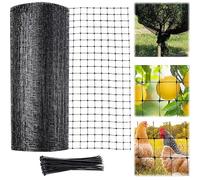 2.1x15m Bird Netting With 20x Cable Ties - Heavy Duty Garden Net Kit for Protecting Vegetables, Plants and Fruit From Birds - Pond Protection