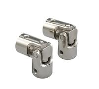 2/2.3/3/3.17/4/5/6/8/10mm Boat Car Shaft Coupler Metal Cardan Joint Motor Connector Universal Joint Coupling Gimbal Couplings(8mm-10mm)