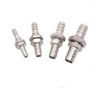 2 2.5 3 3.5 4 5 6 7 8 9 10 11 12 13 14 16 19 20 25 32mm Hose Barb Reducer 304 Stainless Bulkhead Hosetail Pipe Fitting Connector(3-6mm)