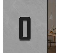 2" 2.75" 4" Inch House Numbers for Outside, 3D Door Address Numbers Self Adhesive, Mail Box Decorations for Outdoor Window Sign Apartments Office Room Personalized Recognizable(Black,0,5x2.4CM)