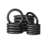 2.2 mm Wire Diameter 12 mm Inner Diameter NBR Rubber O-Rings Seal, 90 Hardness Nitrile Rubber Washers Sealing, 20 Pcs