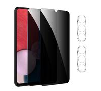 [2+2 Pack] Privacy Screen Protector for Samsung Galaxy A13,Anti-Spy Tempered Glass Film, Fingerprint Recognition, 9H Hardness, Anti Scratch, Anti Fingerprint