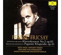 ブラームス:ピアノ協奏曲第2番,ラフマニノフ:ショパンの主題による変奏曲