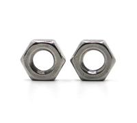 2-20pcs M2 .5 M3 M4 M5 M6 M8 M10 M12 M14 M16 DIN439 304 Stainless Steel Flat Hex Hexagon Nut GB6172(M16 2pcs)