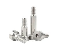 2-20pcs M2/M2.5/M3/M4/M5/M6/M8/M10 Stainless Steel Hexagon Socket Cap Head Shoulder Roller Bearing Screws, D4xM3x10mm(6pcs)