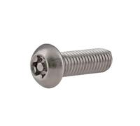 2-20pcs M3/M4/M5/M6/M8/M10 Stainless Steel Oval Head Torx with Pin Security Screws, M8x35mm(2pcs)