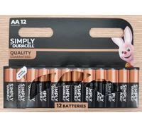 2-24x Duracell AA AAA Batteries Simply Alkaline Long Lasting LR03, LR6 Far Expir