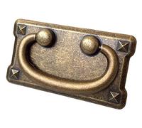 2.25" 3" C-C Vintage Style Antique Bronze Bail Drawer Pull Drop Swing Handles Cabinet Knob Antique Bronze Black Pewter 57 76 mm 2 1/4" Centers /C-C:2.25", Black) ( Color : Antique Bronze , Size : L:3.