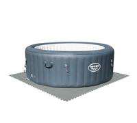 2.25 M² Floor Protection Plates 9 Pieces 50X50Cm Gray Pool Mat Pool Underlay