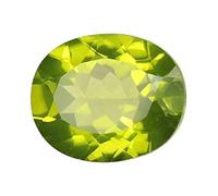 2.25 Ratti 1.10 Carat Peridot Gemstone Original Certified with Laboratory Report & Warranty Certificate Natural Peridot/Mani Stone A++ Quality for Astrology Benefits for Men and Women