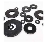 2-25pcs Plain Washers, Black Grade 8.8 Carbon Steel Washers, Plain Washers, Metal Washers M3 M4 M5 M6 M8 M8 M10 M12 M14 M16 for Screws and Bolts(5pcs M14x37x3mm)