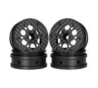 2.2in Beadlock Wheel Rims For Axial For Capra For SCX10 Pro 1/10 | Carbon fiber beadlock rims deliver lightweight rigidity precise tire fitment for extreme For rock. Accessories