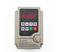 2.2KW 110V 220V VFD Single Phase Input 3 Phase Output Frequency Converter Inverter Pump Spindle electronic starter Speed Controller Drive 1Pcs Automatic switch (Color : 0.4kw, Size : 110V)
