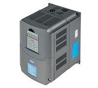 2.2KW 4KW Variable Frequency Drive Inverter 380V Output Converter 3P Economic VFD Spindle Motor Speed Controller,High Stability(4KW 380V)