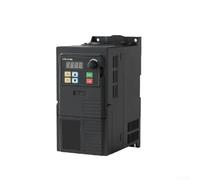 2.2kw Variable For Frequency Drive Three Phase 380v Ac Motor Controller With Built-in Plc And Pid Regulation For Industrial Fans Pumps Cnc Machines Black