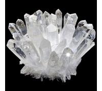 2.2lb Raw Quartz White Clear Crystal Cluster Stones Crystal Point Home Decoration Raw Crystals