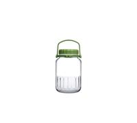(2, 2Ltr) Pasabahce Clear Glass Food Jar Preserve Airtight Container Storage Lid