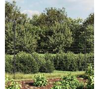 2.2x10m Anthracite Chain Link Fence - Weather-Resistant, Easy Install, Durable Security Barrier, Perfect for Property Boundaries and Outdoor Spaces