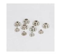 2/3/3.17/4/5/6/6.35/7/8/10/11/12/14mm Rigid Flange Coupling electronic starter Guide Shaft Coupler Connector With Jackscrew MQXFCZUX(10mm)