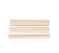 2/3/4/10/12/15mm Wood Craft Square Cudgel Model Toys Building Carving Handicraft Educational DIY Accessories Stick for Crafts(300X2X2-20PCS)