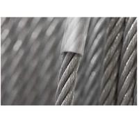 2 3 4 5 6 7 8 10mm Steel Clear PVC Plastic Coated Wire Rope Boat Galvanised Zinc (Diameter: 6mm, Length: 5m)