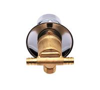 2/3/4/5 Way Shower Diverter Valve G1/2" Size Cartridge Included Double Handle Durable Brass Construction Ideal for Bathroom Upgrade and Water Control.