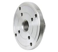 2 '' 3 '' 4 '' 6 '' Steel Threaded Wooden Lathe Chuck Flange for Wooden Turning Tools Accessories (Color : 100mm, Size : M33X3.5)