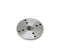 2'' 3'' 4'' 6'' Wood Lathe Face Plate for M33 X 3.5 Threaded Woodworking Machine Chuck Flange Faceplate (Color : 100mm M18x2.5)