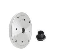 2" 3" 4" 6" Wood Lathe Face Plate, M33 / 1inch / M18 Thread Flange Faceplate Woodworking Turning Tools Accessories (Color : 150mm- M18x2.5)