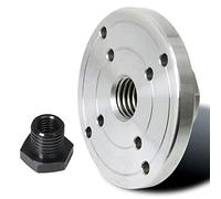 2 '' 3 '' 4 '' 6 '' Wooden Lathe Chuck Flange, Silver Steel Wire Wooden Lathe Panel, Wooden Lathe Tool Accessories (Color : 150mm, Size : M18x2.5)