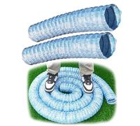 2 3 4 6Inch Corrugated Perforated French Drain Pipe, Soft Infiltration Underground Drainage Tube for Landscape Garden Patio(15cm/5.9in,L 18m(59.1ft))