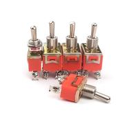 2/3/4/6Pin 2/3Positions Toggle Switch 15A 250V Terminal ON-OFF ON-ON ON-OFF-ON Rocker Equipment 1Pcs(1322)