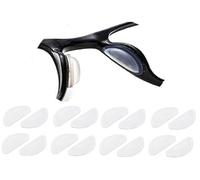 2 3 4 8 16 20 Pairs Eyeglasses Nose Pads, Stick On 3.5 mm Thickness Adhesive,Soft Silicone Comfort Anti Slip Flexible Nose Pieces for Glasses Sunglasses Reading Glasses Kits (8 Pairs White)