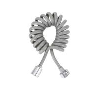 2/3/4 Meter Flexible Water Pipe Hose, Spring Shower Hose, Plastic Hose, Anti Winding, Suitable for Toilet, Sitting Tub, Shower Nozzle(1PCS,2M)